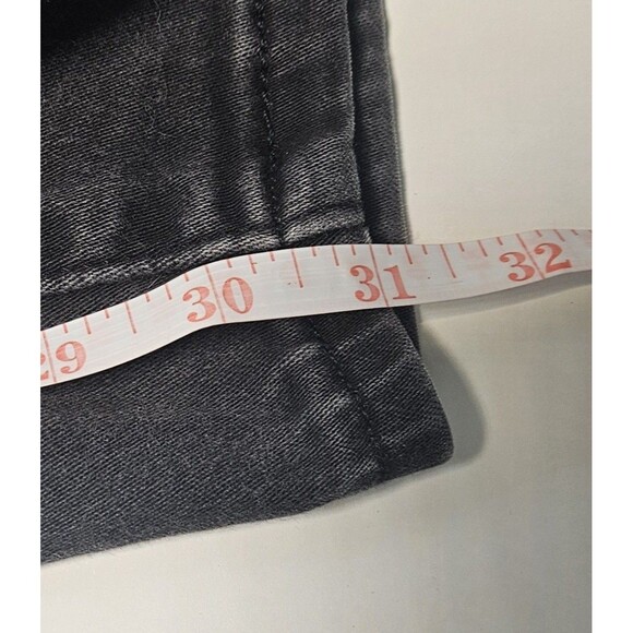 Levi's 529 Curvy Skinny Leg Denim Jeans Black Women Size 14 Mid Rise Modern - Picture 6 of 8